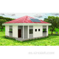 Casa modular rentable con tablero de cemento de espuma
